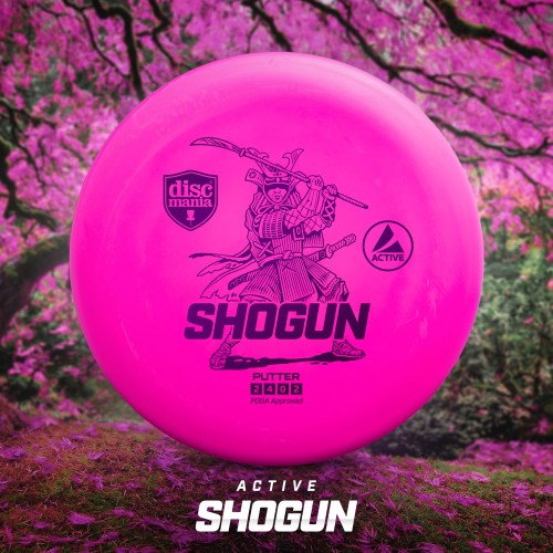 Lot de 4 putters - SHOGUN Active - Disques - Arena Disc Golf