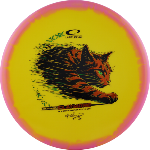 Claymore - Gold Orbit / Kristin Lätt 2026 - Disques - Arena Disc Golf