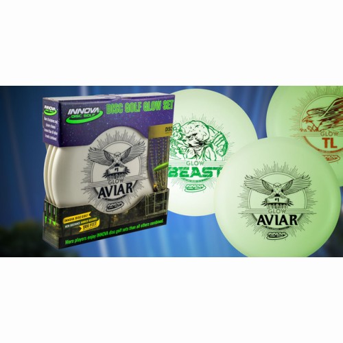 Pack Glow 3 discs / Innova - Disques - Arena Disc Golf