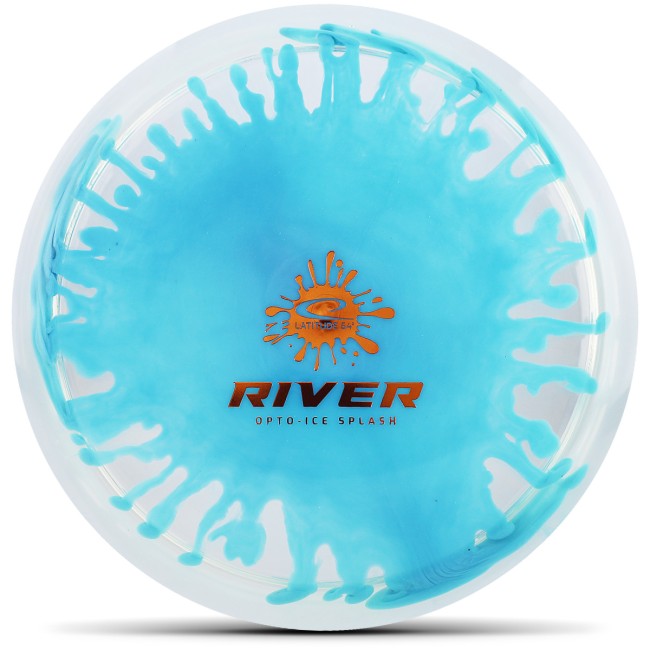 disc golf RIVER - OPTO ICE SPLASH arena disc golf
