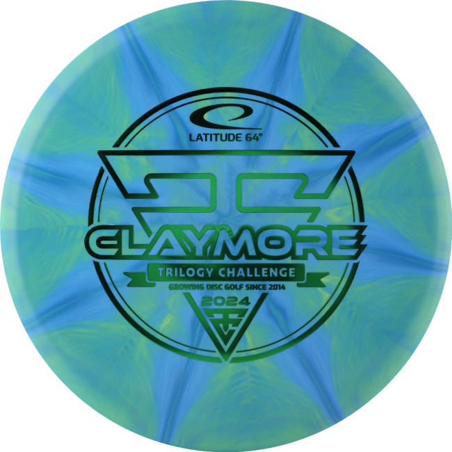 disc golf CLAYMORE - GOLD ICE BURST arena disc golf