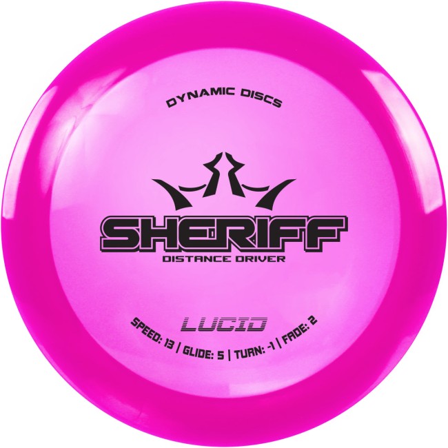 disc golf Sheriff - Lucid | Dynamic Discs arena disc golf
