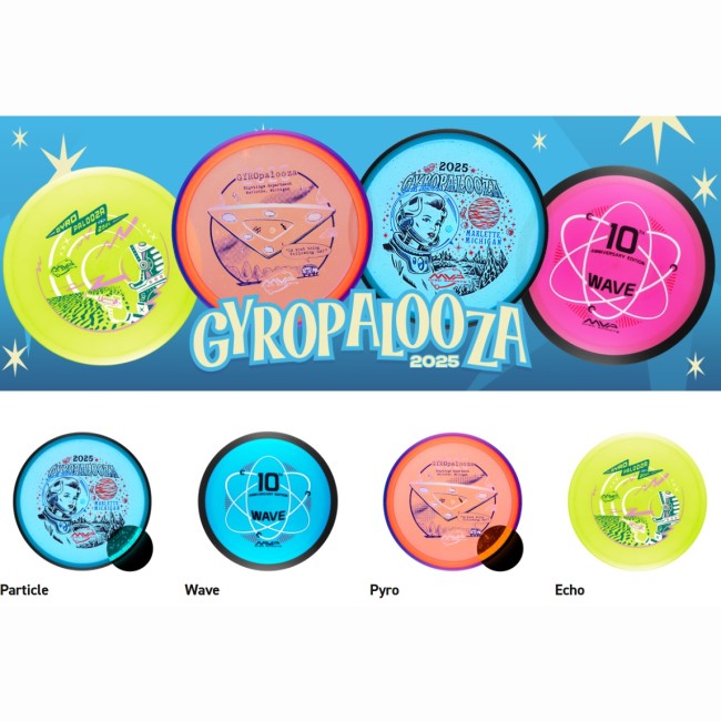 disc golf The MVP GYROpalooza Box 2025 - Brick and Mortar arena disc golf